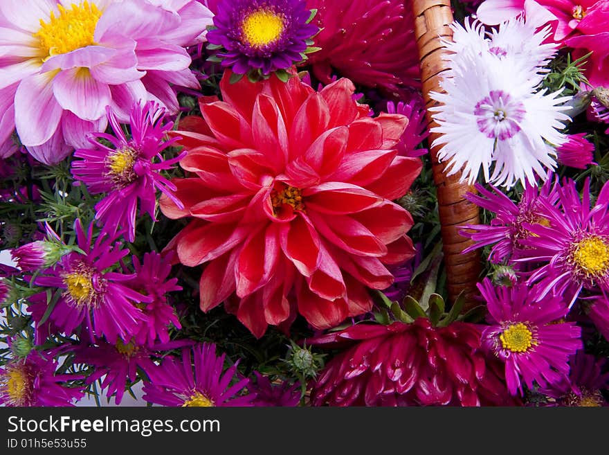 Basket of flowers