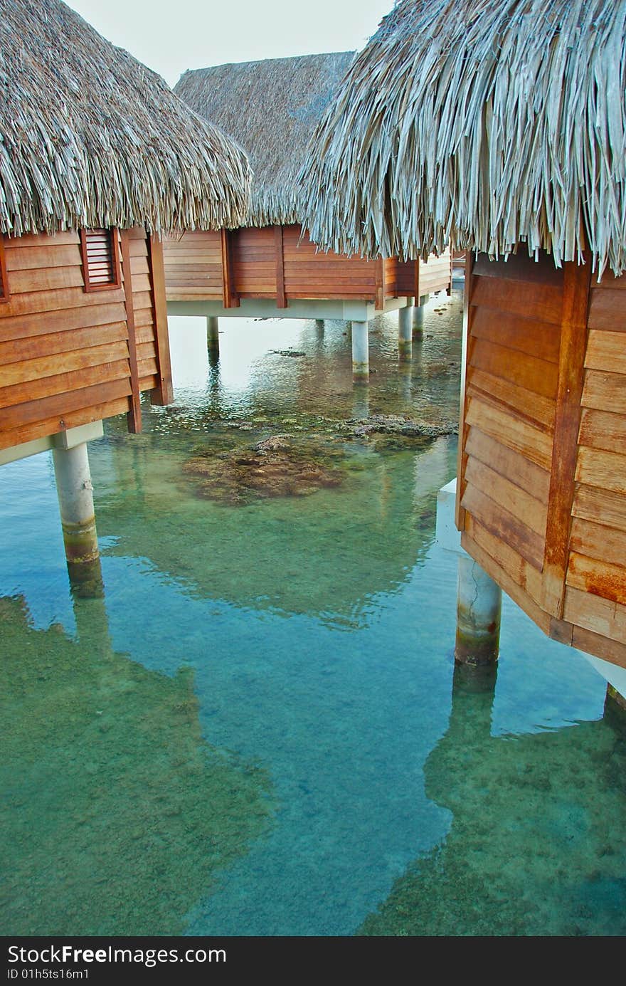 Over water bungalow