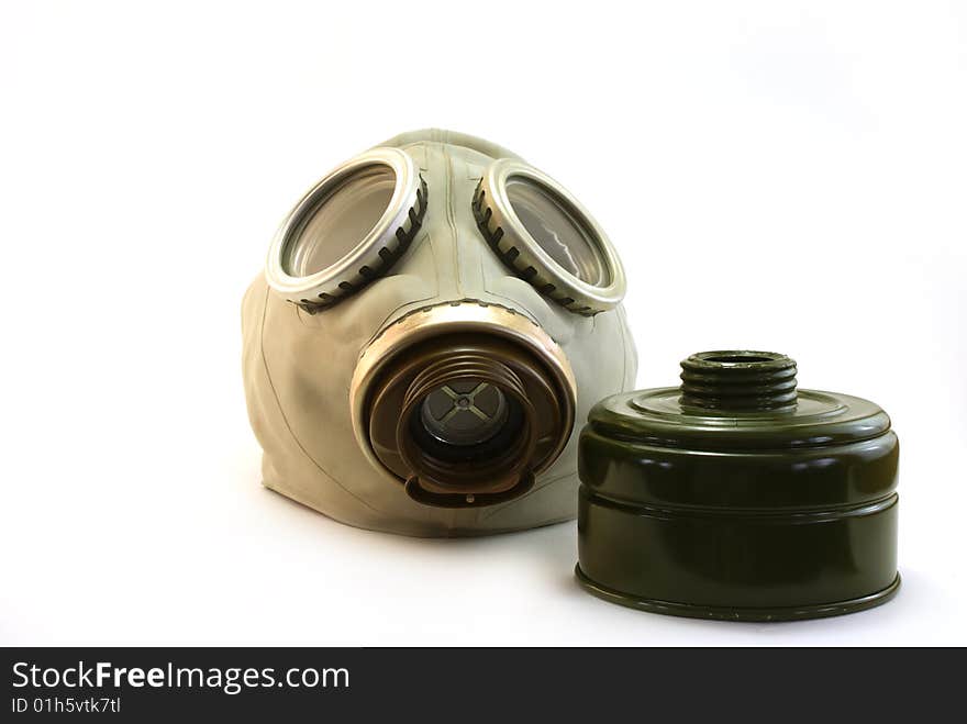 Gas mask - use for protect breath organs from chemical weapon