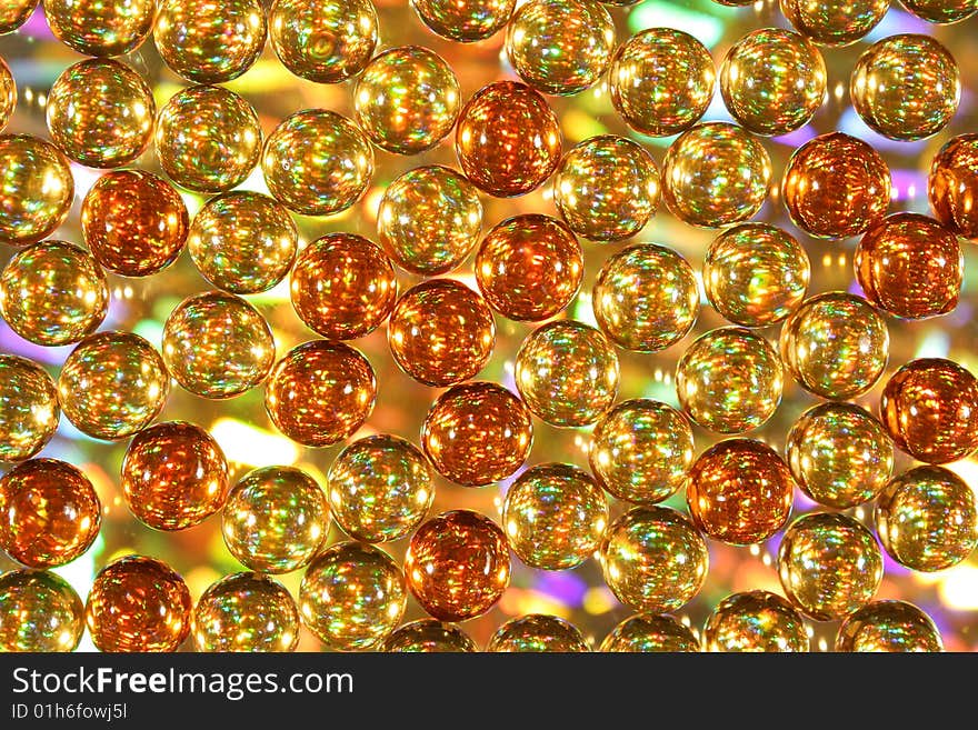 Balls on colorful background. Abstract.