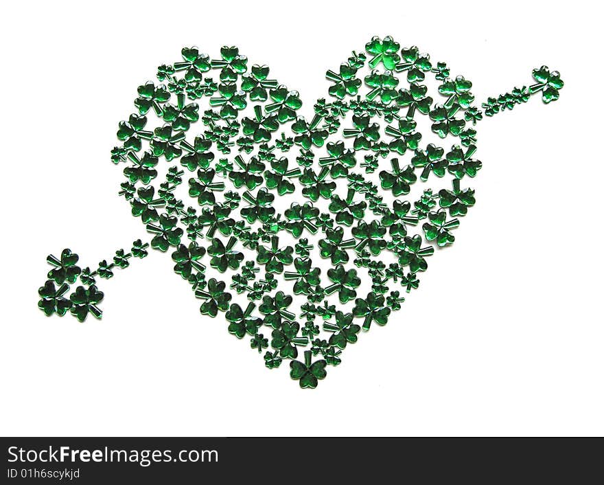 St Patrick S Day Heart With Arrow