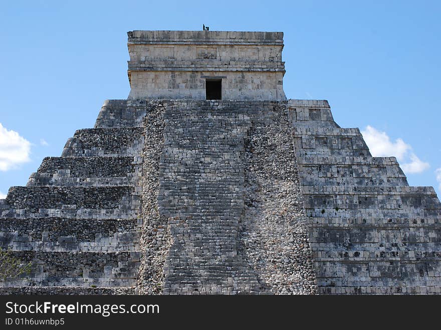 Pre-Columbian ruined city of the Maya civilization in the state of Yucatán, Mexico. Pre-Columbian ruined city of the Maya civilization in the state of Yucatán, Mexico