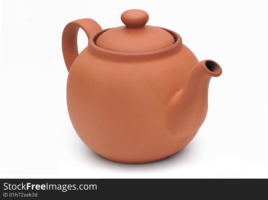 Ceramic teapot