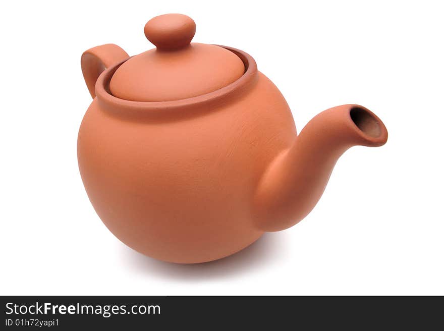 Ceramic teapot