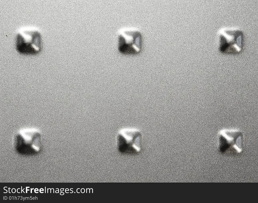 Background of shiny textured metal