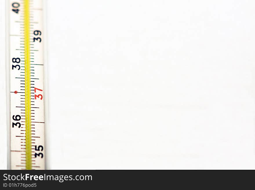 Determination of a temperature for a subsequent analysis. Determination of a temperature for a subsequent analysis