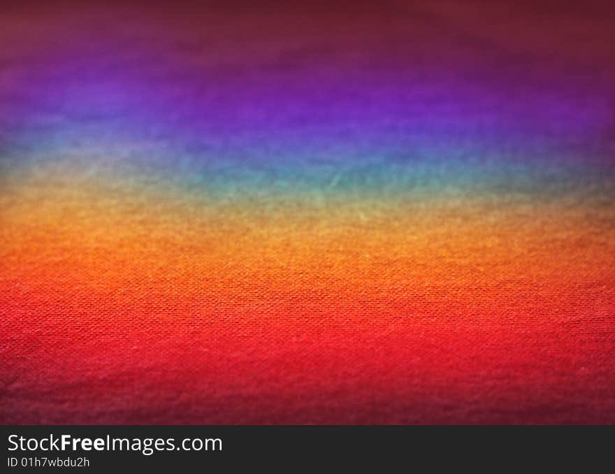 Background of Rainbow Colors, fabric