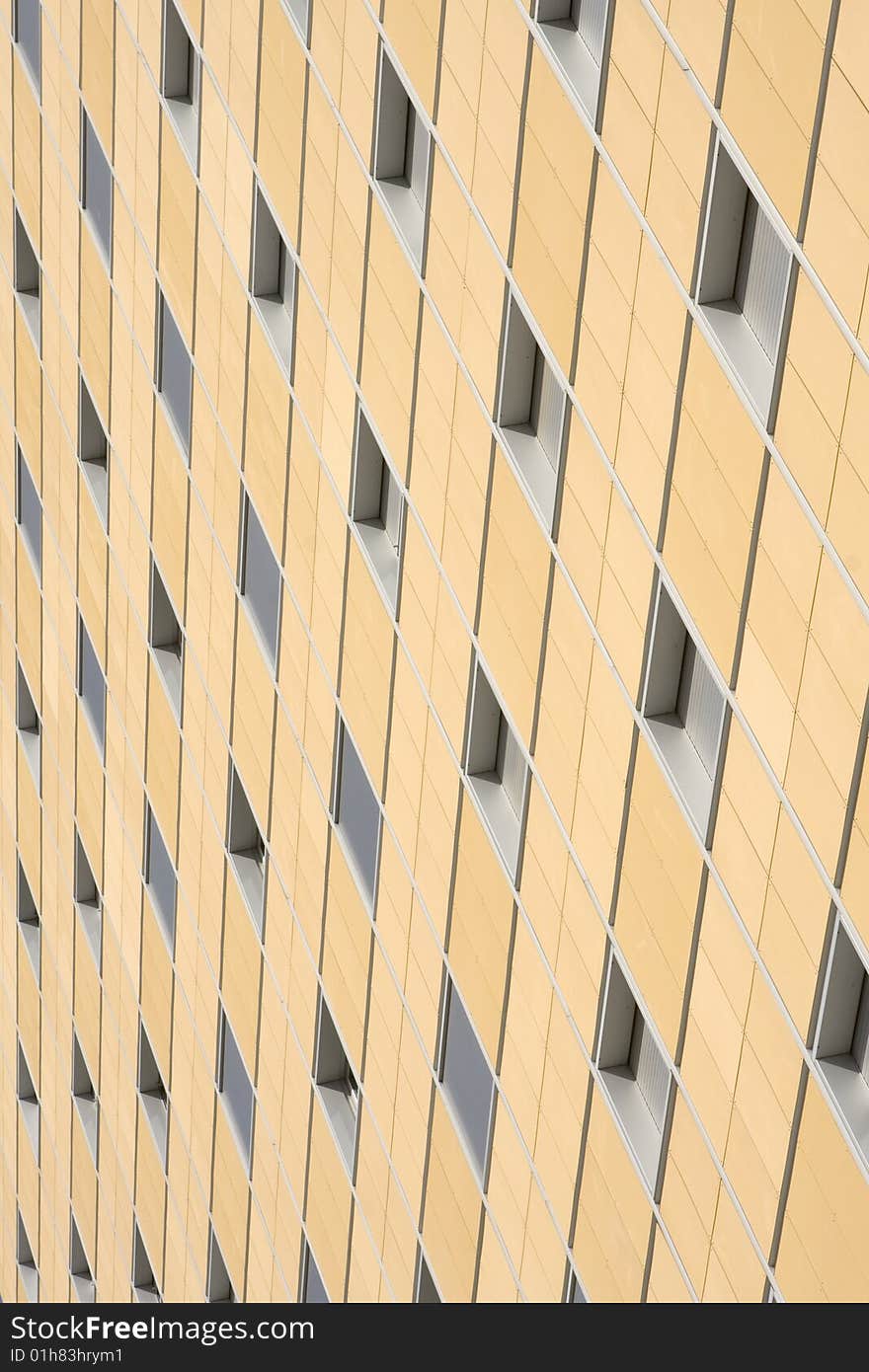 Abstract of modern building windows