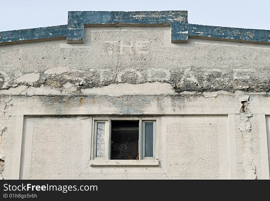 Building Facade with Window