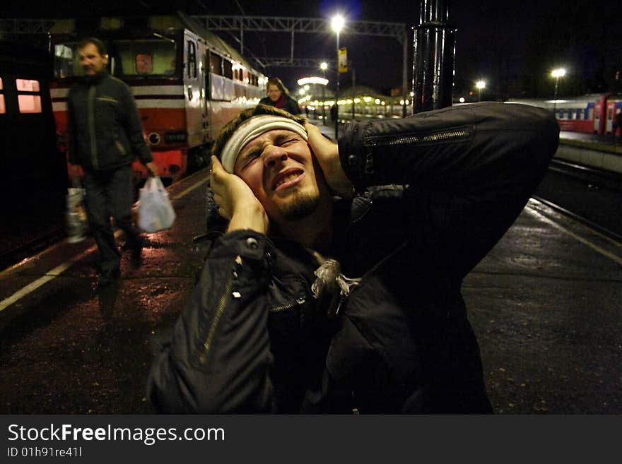 Crazy passenger which dislike railway service