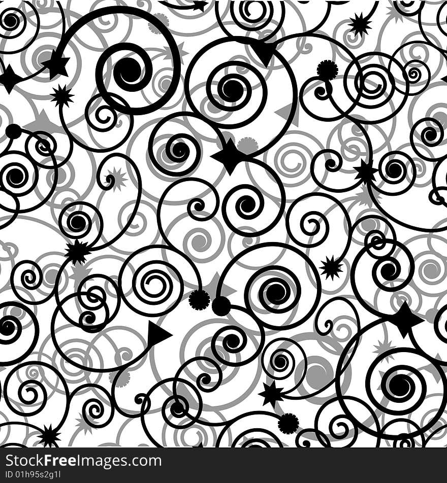 Seamless ornament pattern