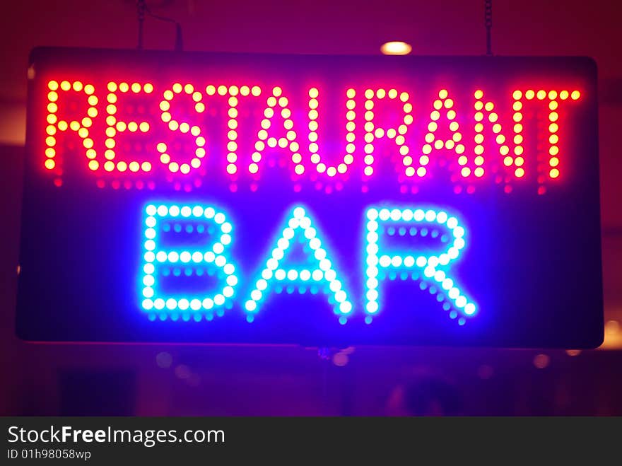 Restaurant In The Night