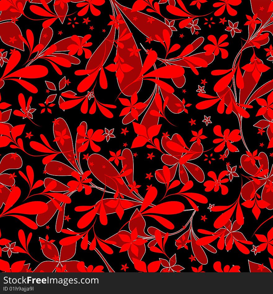 Seamless floral pattern