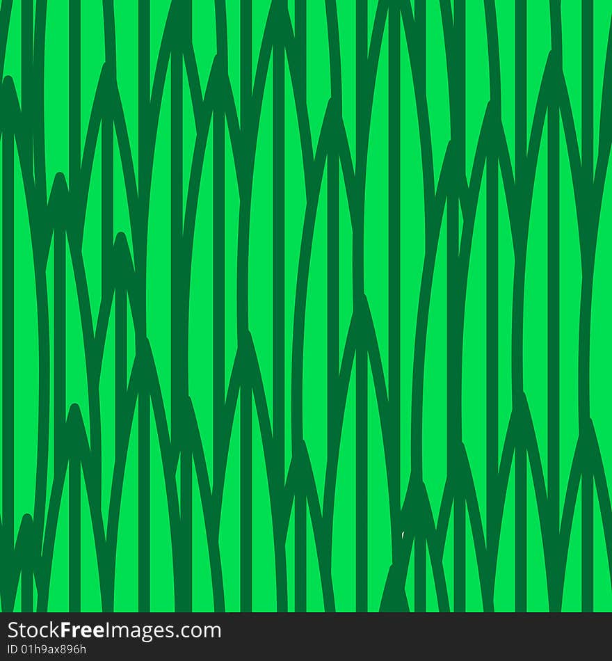 Vector seamless wallpaper with green grass. Vector seamless wallpaper with green grass