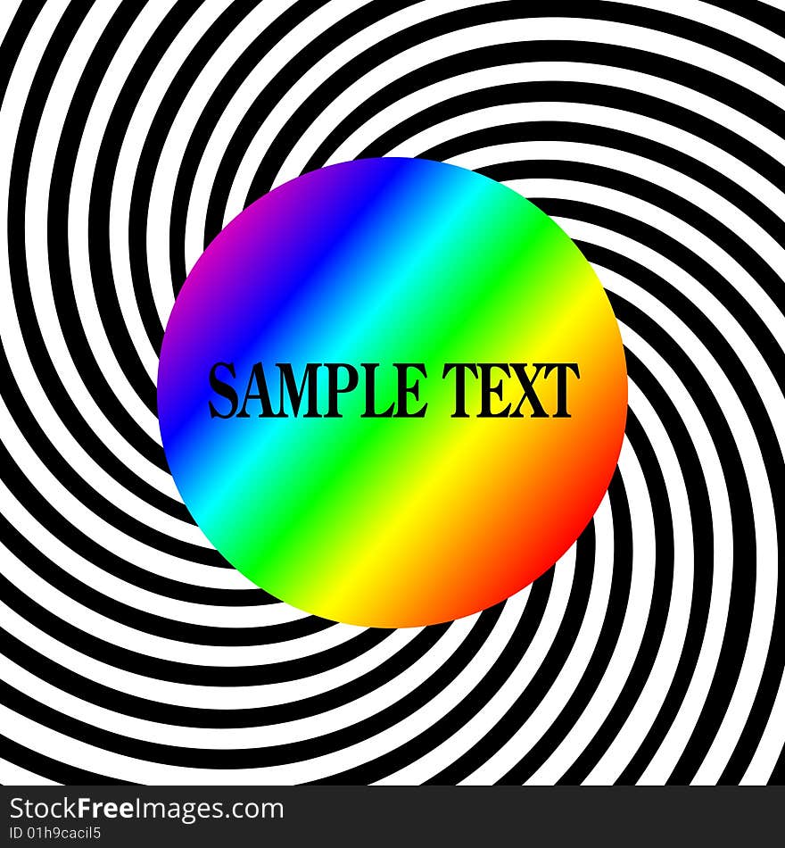 Vector abstraction background with text field. Vector abstraction background with text field