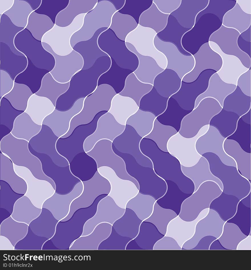 Seamless violet-blue textile pattern. Seamless violet-blue textile pattern