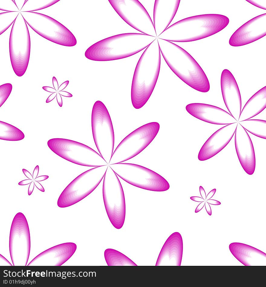 Seamless flower pattern