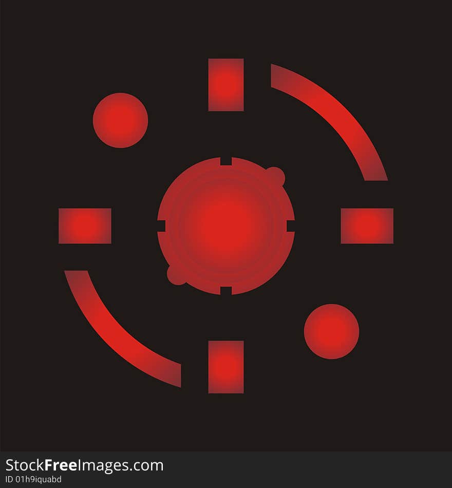 Illustration of gear that commonly used in many automotive industry