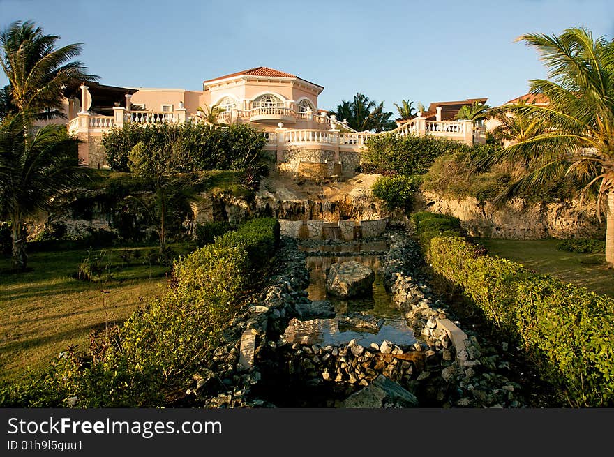 Tropical Resort In Paradise