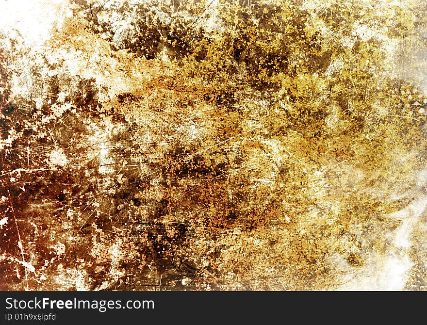 Scratched and grungy background texture. Scratched and grungy background texture