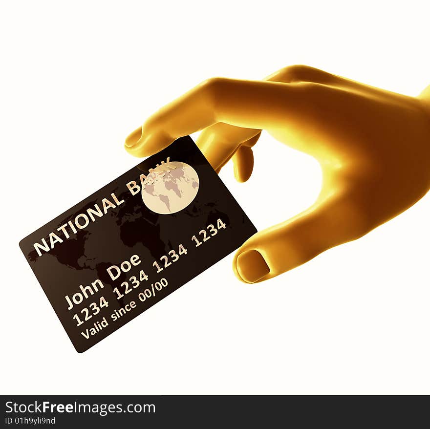 Endorsing platinum credit card