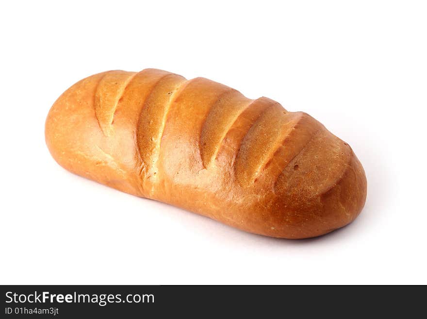 Russian loaf white bread object