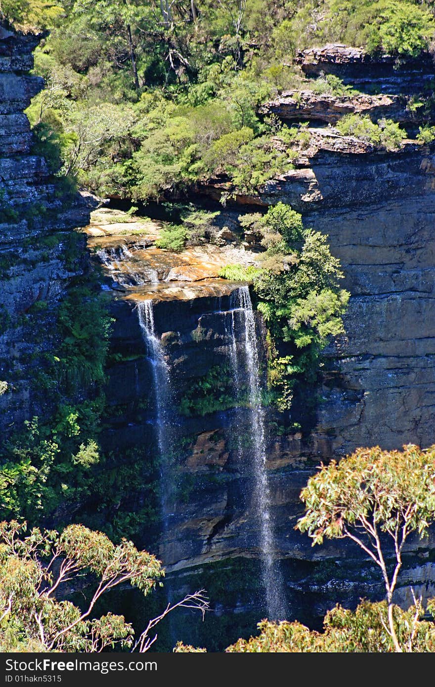 Katoomba Waterfall, Blue Mountains, NSW, Australia. Katoomba Waterfall, Blue Mountains, NSW, Australia