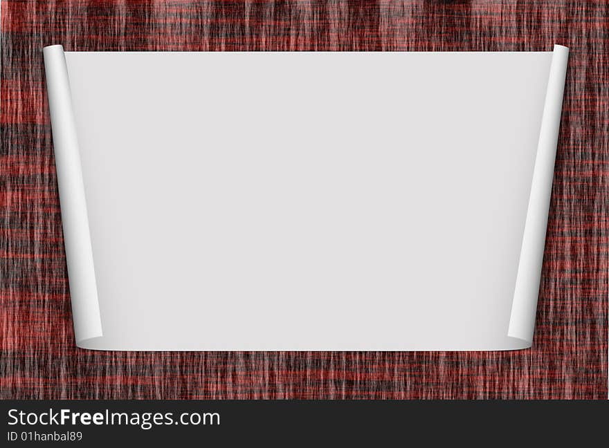 Business card on a background