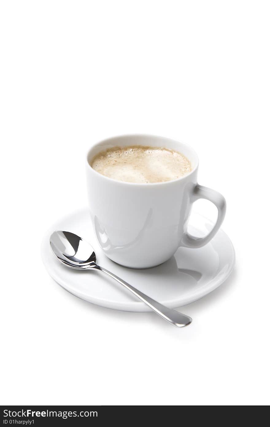 Coffee Cup On White Background