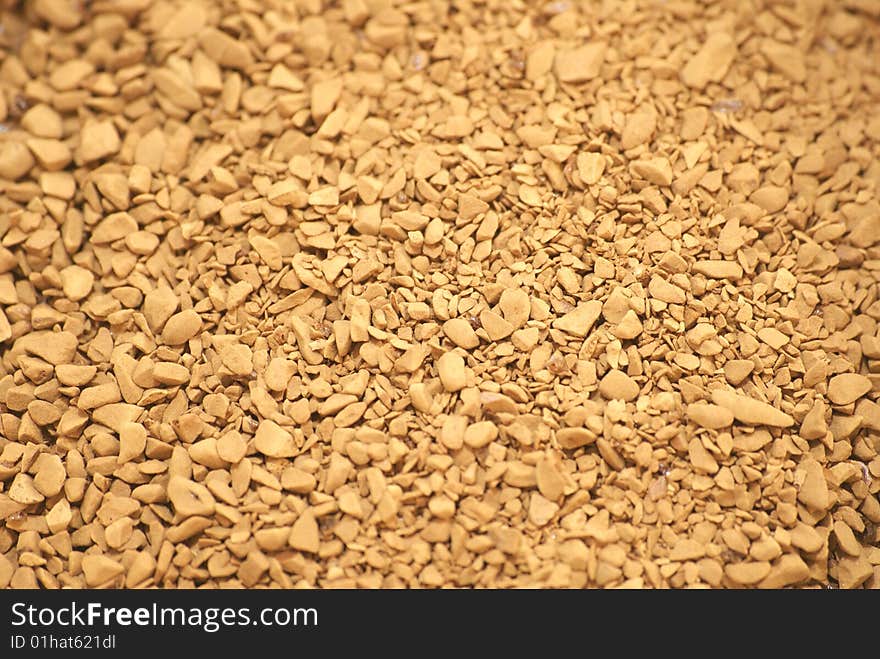 Coffee granules