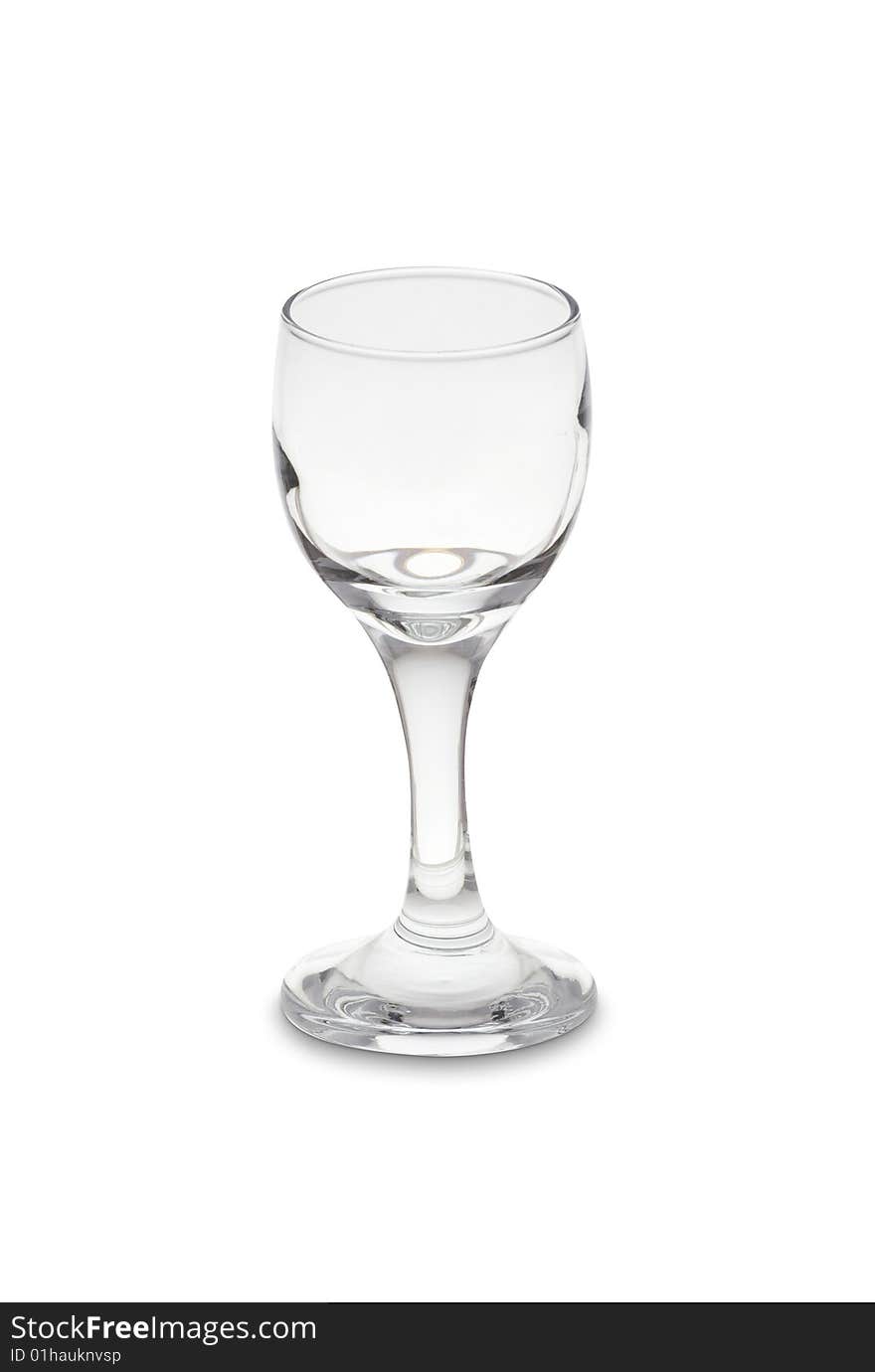 Small drinking glass