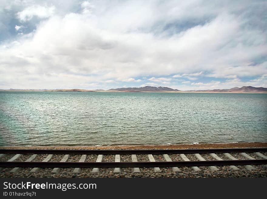 Tibetan railroad