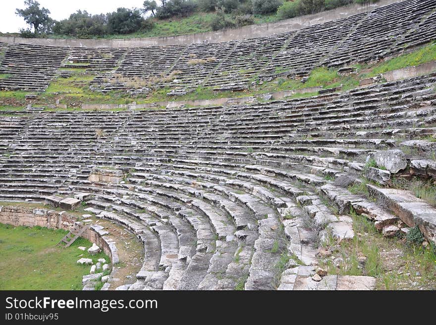 Nysa ruins, in kutahya, Turkey