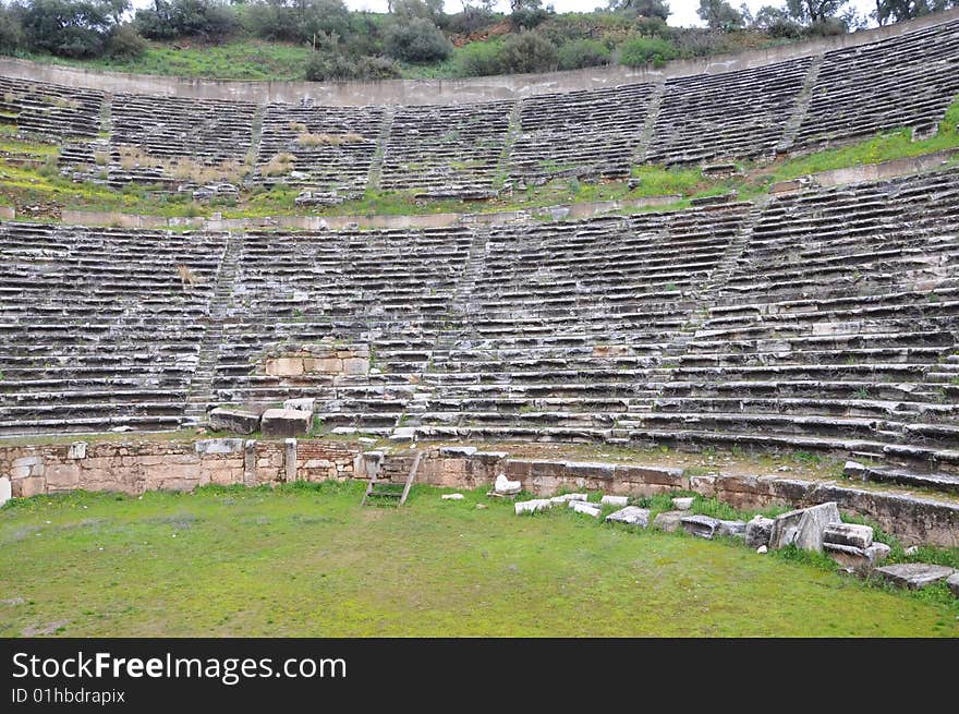 Nysa ruins, in kutahya, Turkey