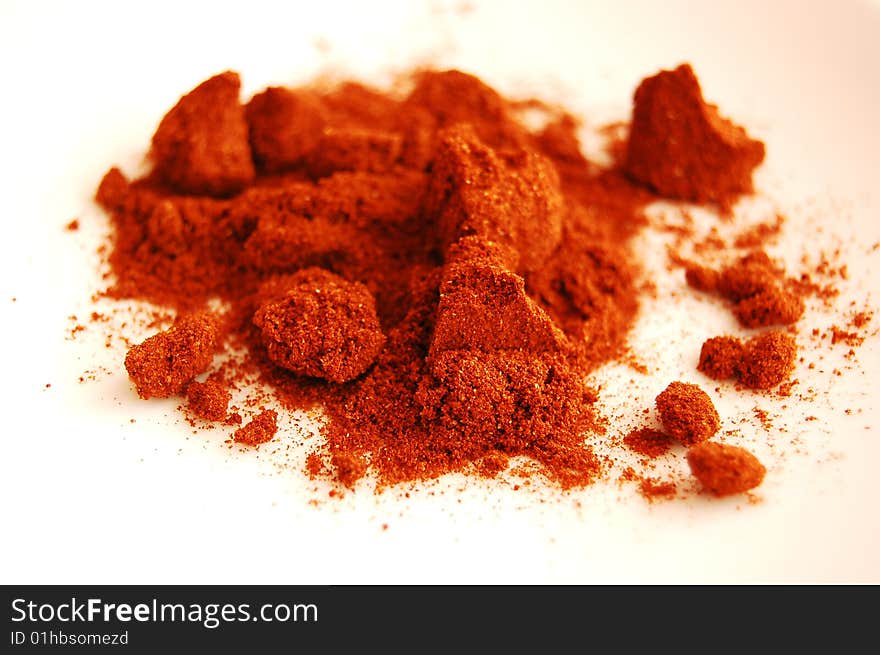 Powdered hot paprika