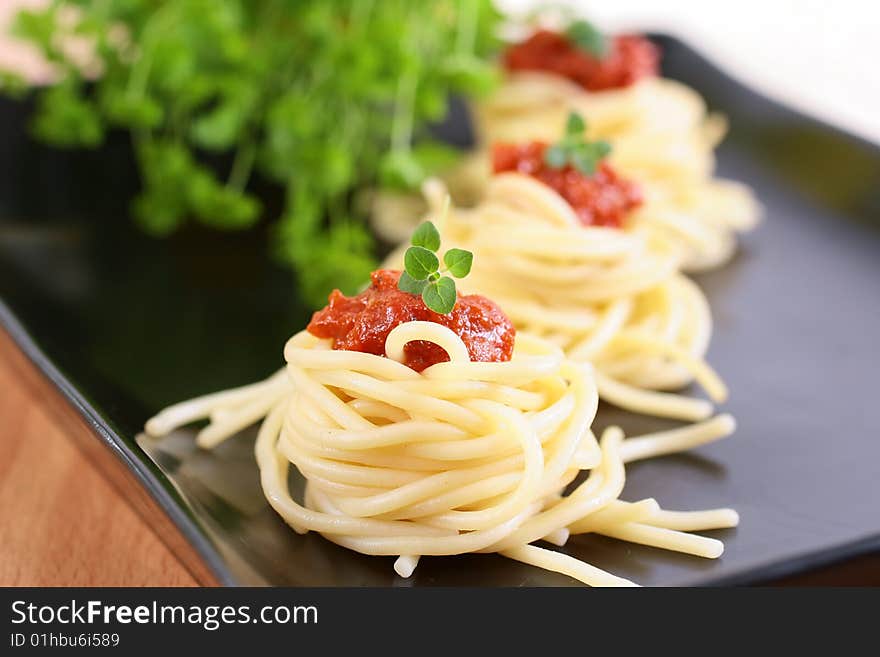 Spaghetti With Tomato