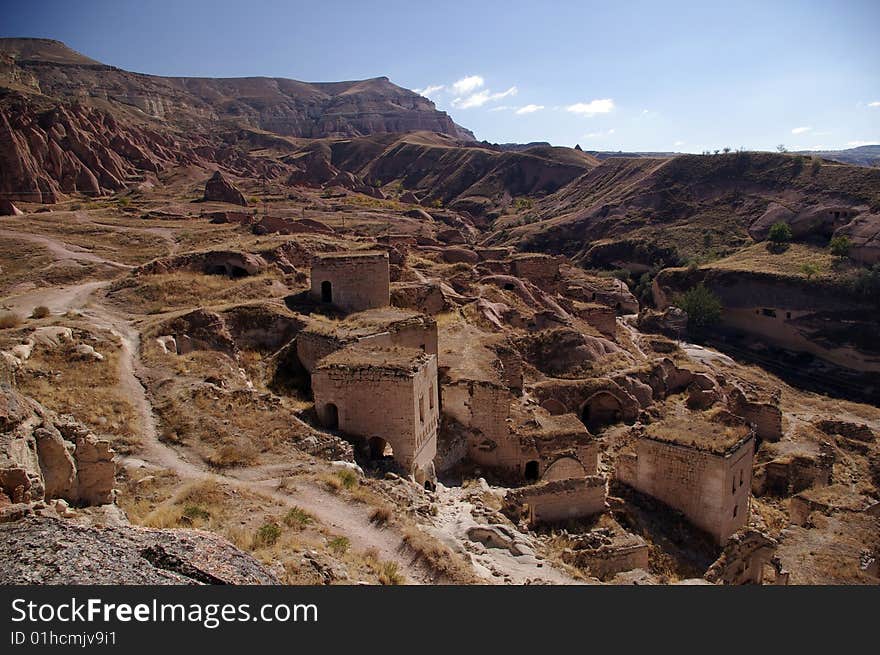 Cavusin Cappadocia Turkey