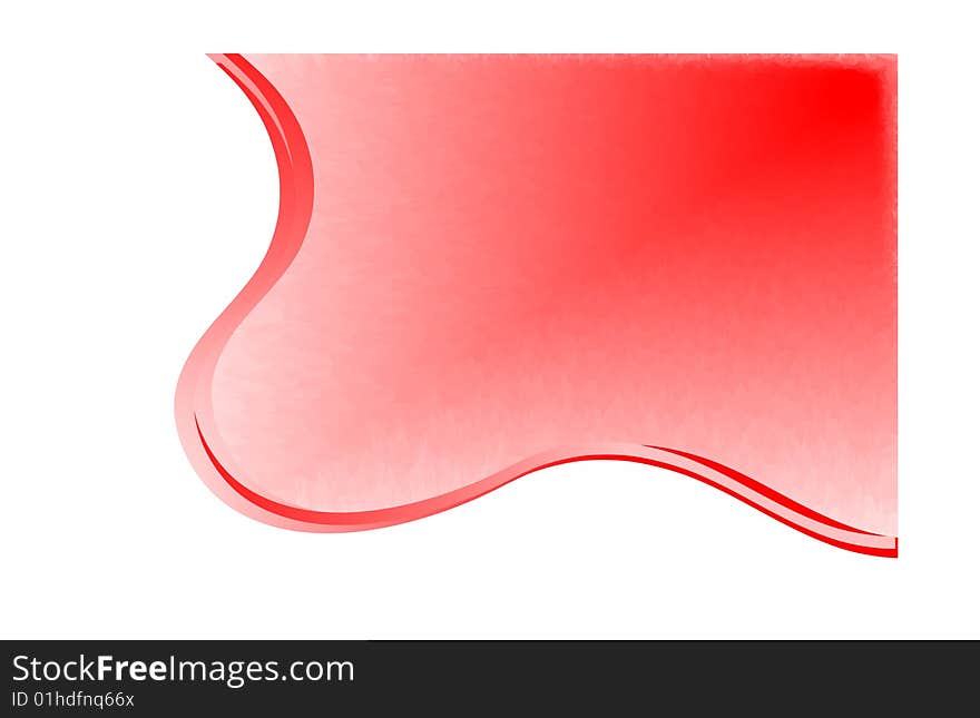 Red abstract background  illustration