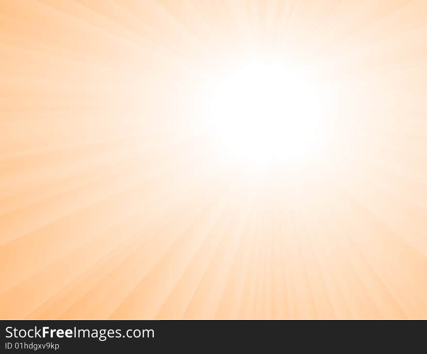 Color abstract background with rays