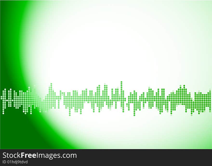 Green abstract backgrouns with gradient. Green abstract backgrouns with gradient