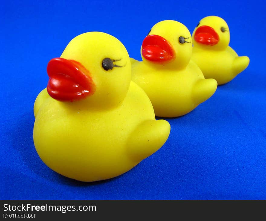 Three Rubber Duckies