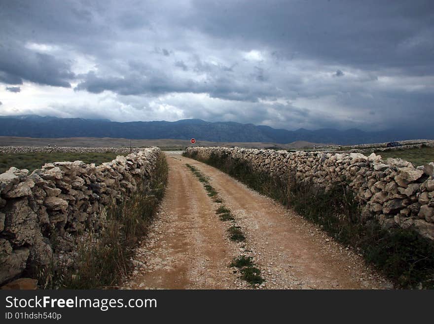 Field trip on the island of Pag - Croatia. Field trip on the island of Pag - Croatia.