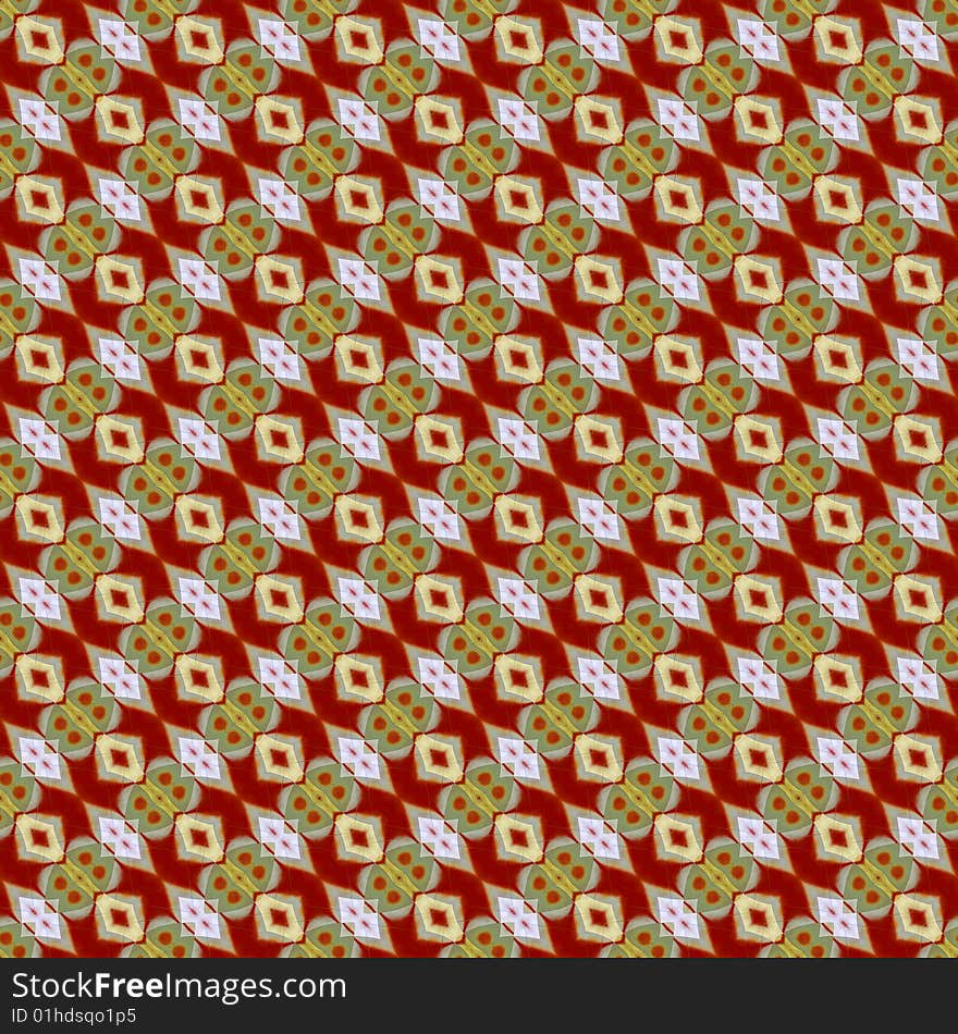 Festive exotic pattern