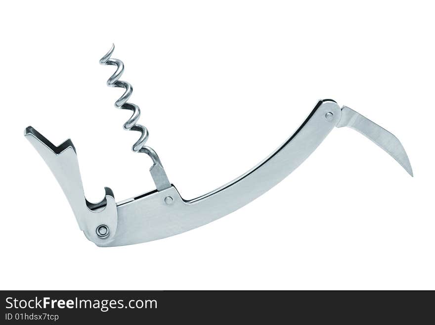 Modern Metal Corkscrew