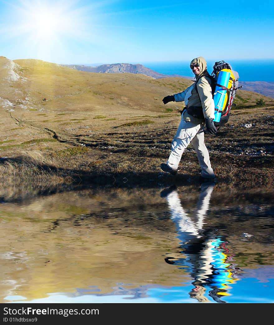 Hiking in the Crimea mountains