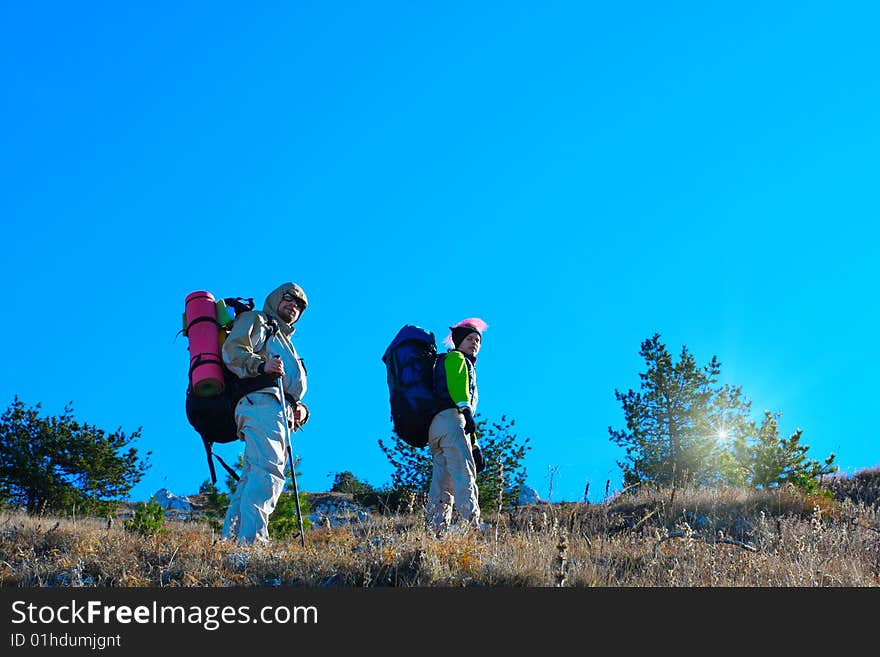 Hiking in the Crimea mountains