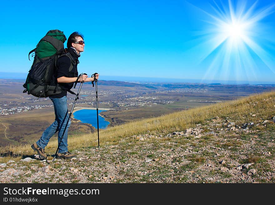 Hiking in the Crimea mountains