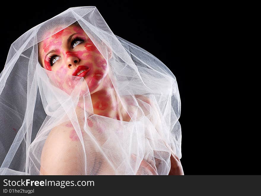 Woman and veil