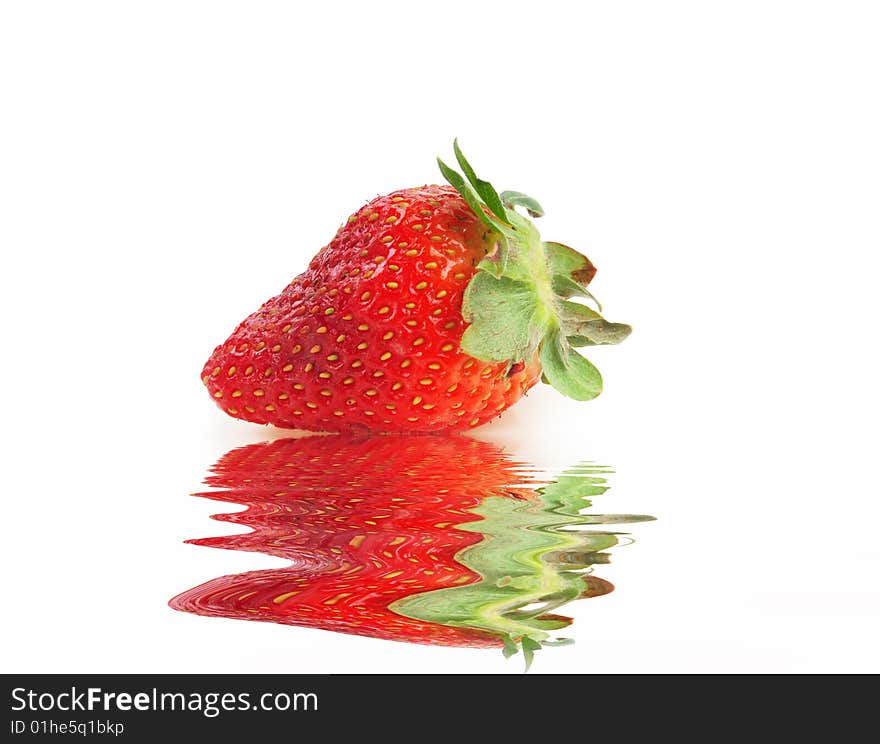 Strawberry - a fine berry which will decorate any dessert