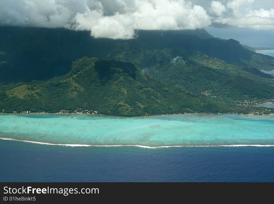 Volcanic island